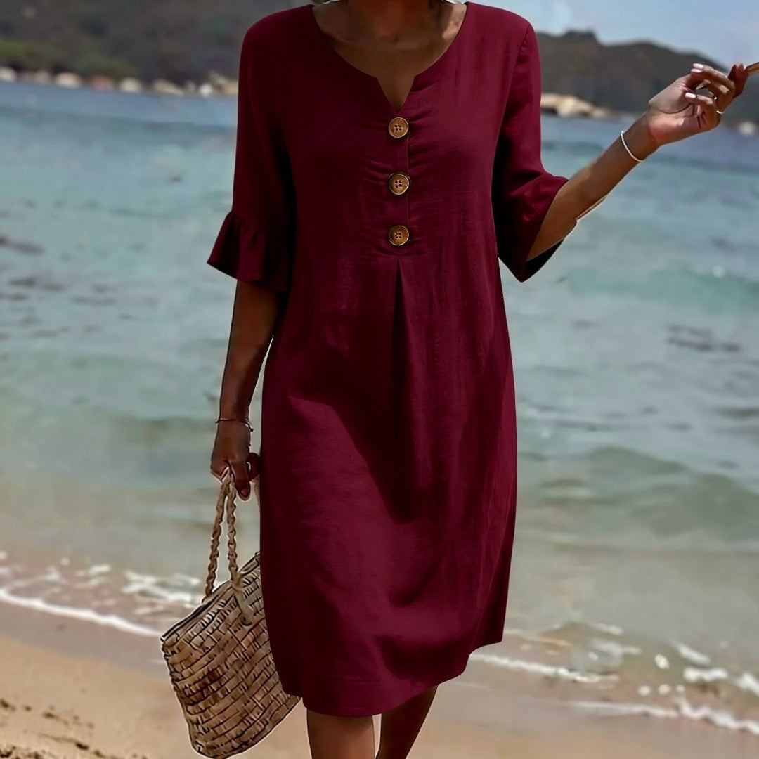 Mathilde™ | Robe fleurie élégante