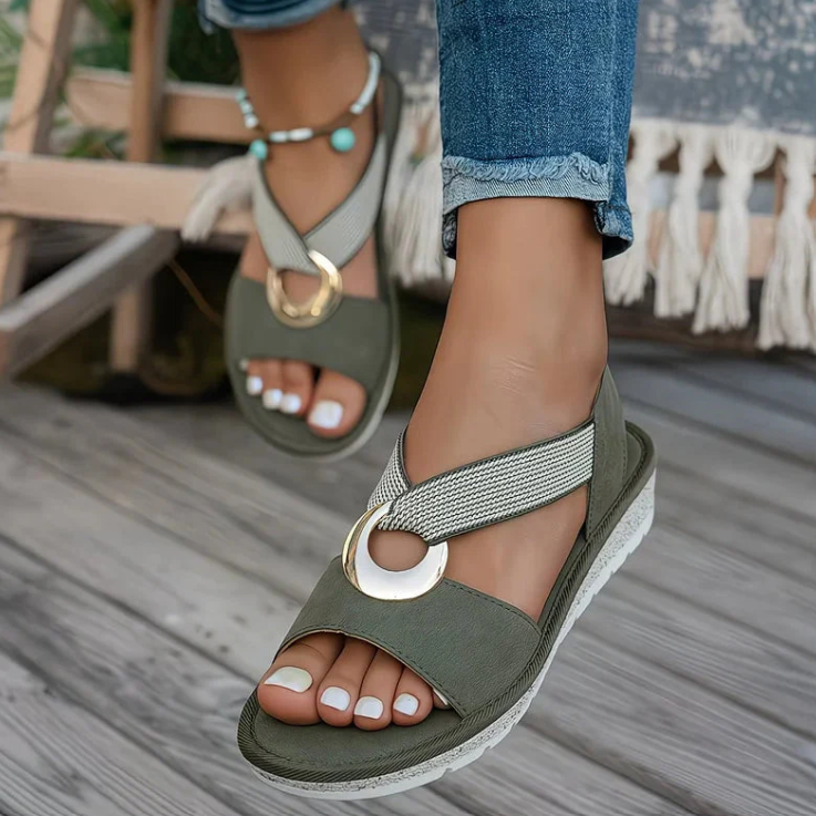 Zéphiriane | Sandalias elegantes con tiras