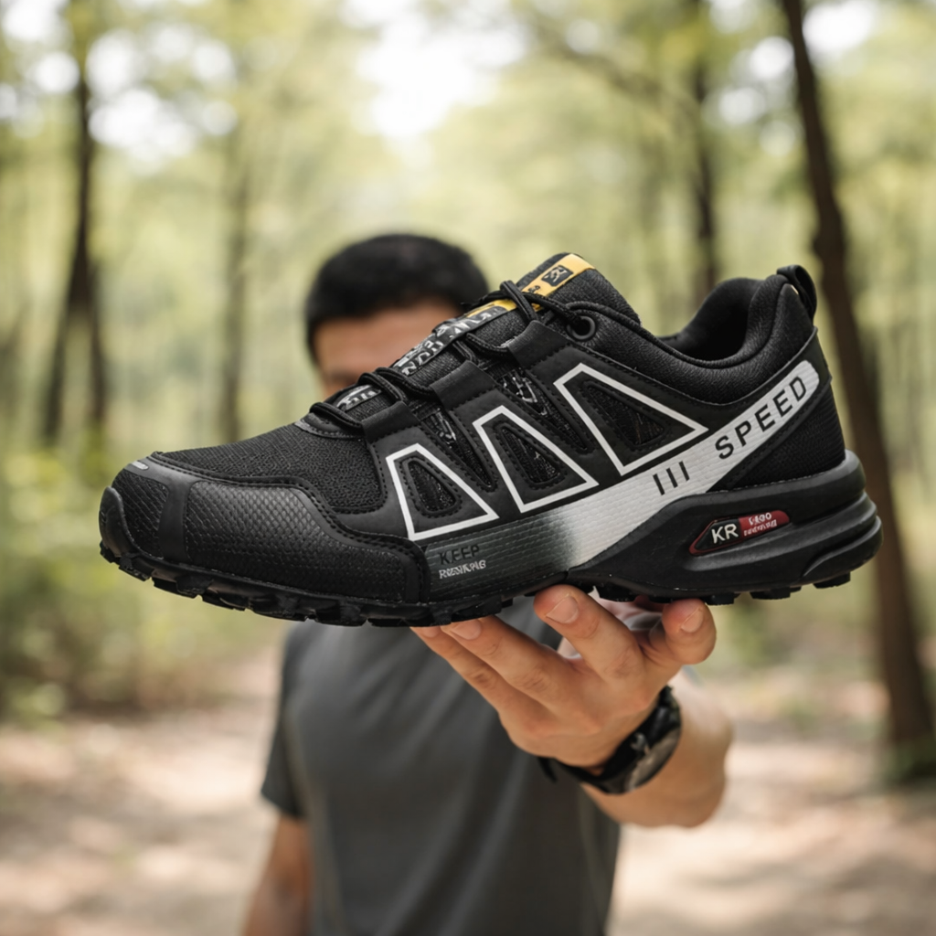 KEEP 3 | Zapatos de Senderismo ProGrip Negros y Blancos