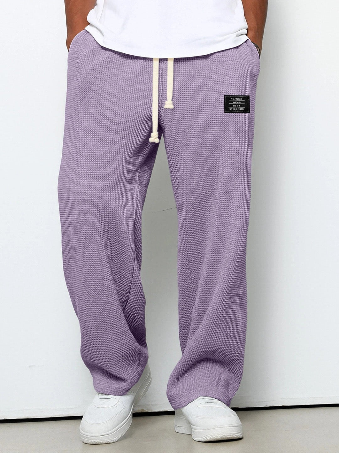 Gerald║Pantalones anchos con cintura ajustable