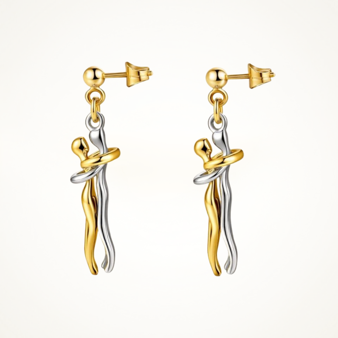 PENDIENTES «EL ABRAZO DEL AMOR»