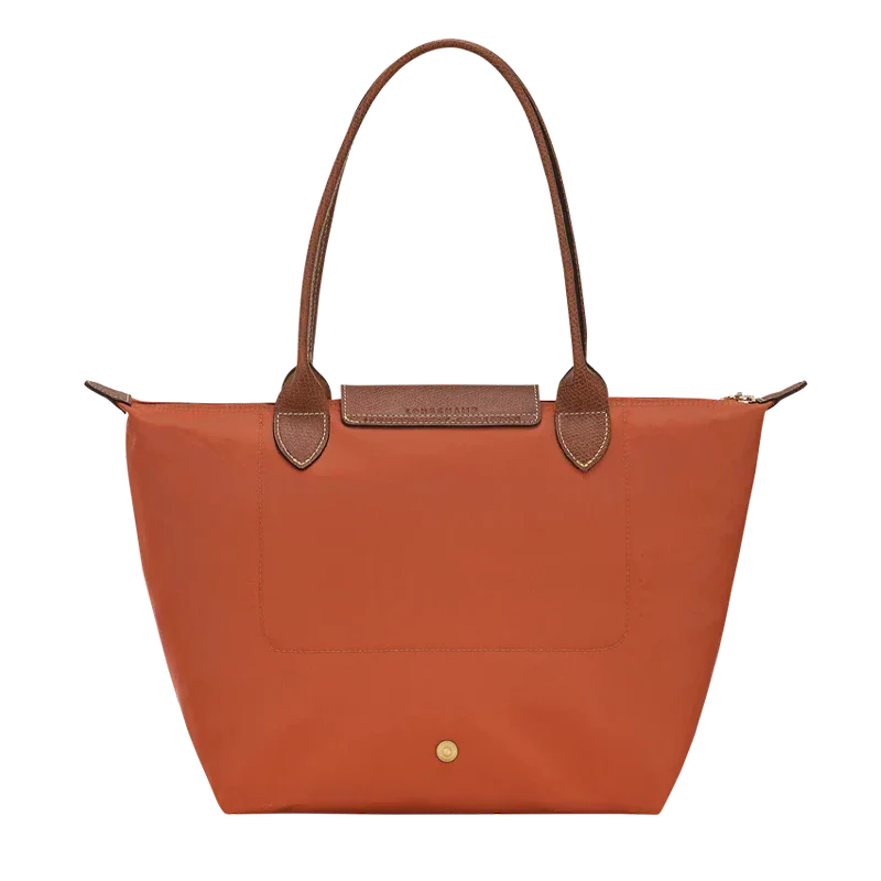 Bolso Grande Nylon Plegable, Ladrillo