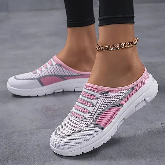 Zapatillas de malla sin cordones: comodidad y ligereza