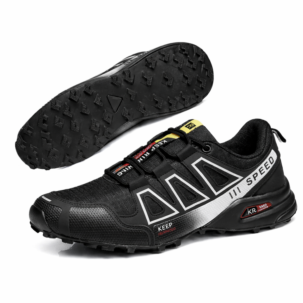 KEEP 3 | Zapatos de Senderismo ProGrip Negros y Blancos