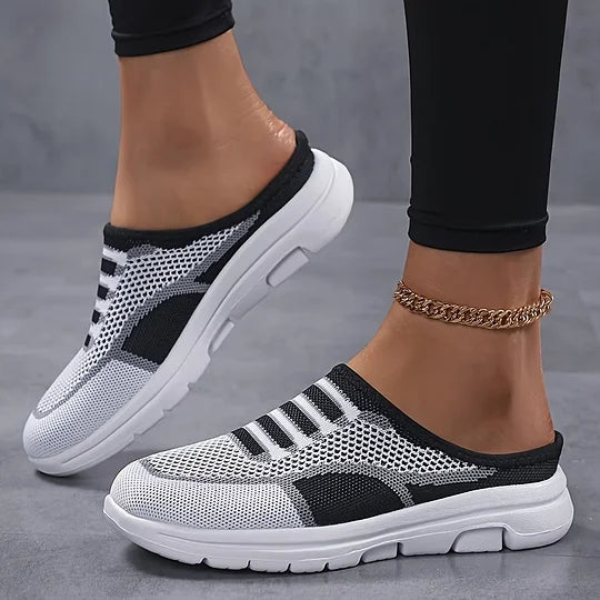 Zapatillas de malla sin cordones: comodidad y ligereza