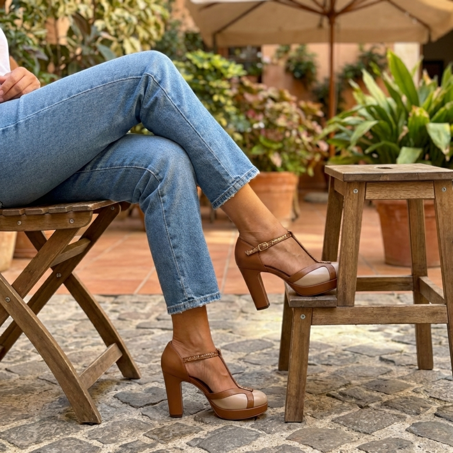 Sandali Vintage Eleganza Decisa