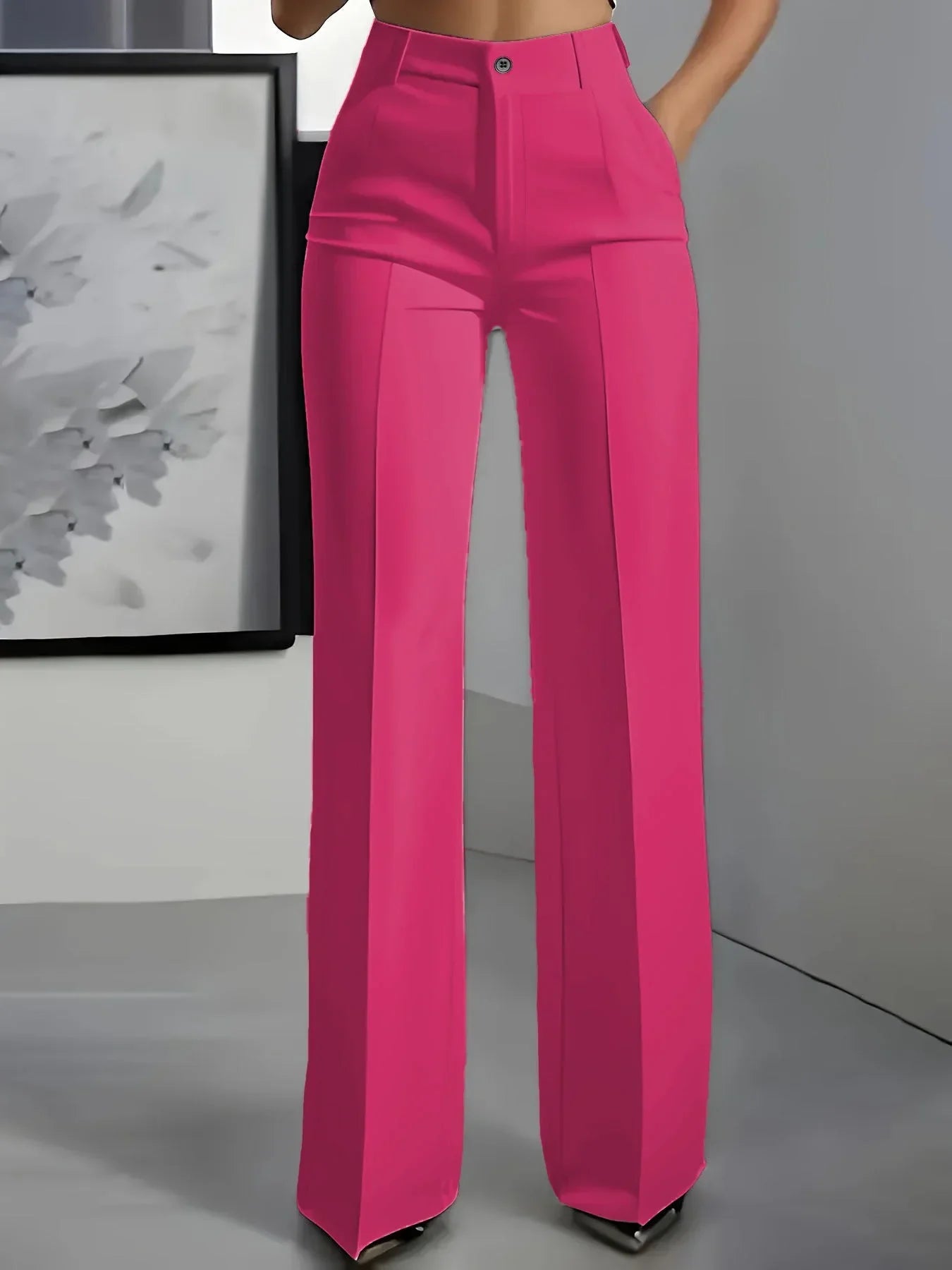 Sophia | Pantaloni Sartoriali a Gamba Larga
