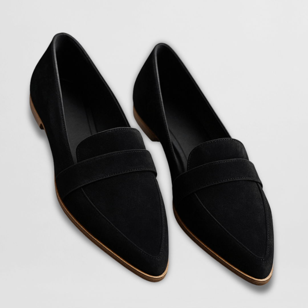 Helen™ | Weiche orthopädische Wildleder-Slipper