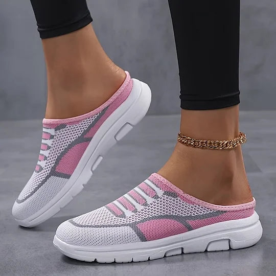 Zapatillas de malla sin cordones: comodidad y ligereza