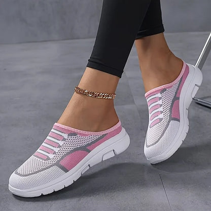 Zapatillas de malla sin cordones: comodidad y ligereza