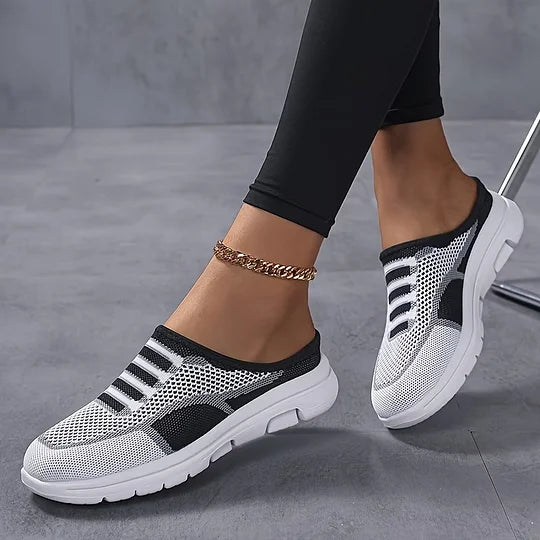 Zapatillas de malla sin cordones: comodidad y ligereza