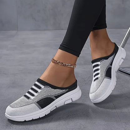 Zapatillas de malla sin cordones: comodidad y ligereza