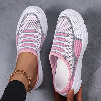 Zapatillas de malla sin cordones: comodidad y ligereza