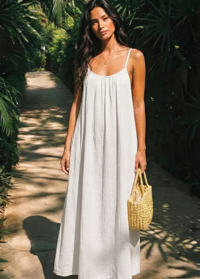 Elara - Vestido ajustado con espalda descubierta