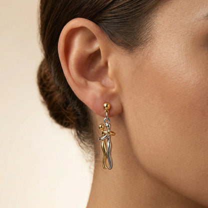 PENDIENTES «EL ABRAZO DEL AMOR»