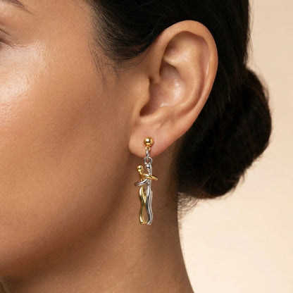 PENDIENTES «EL ABRAZO DEL AMOR»
