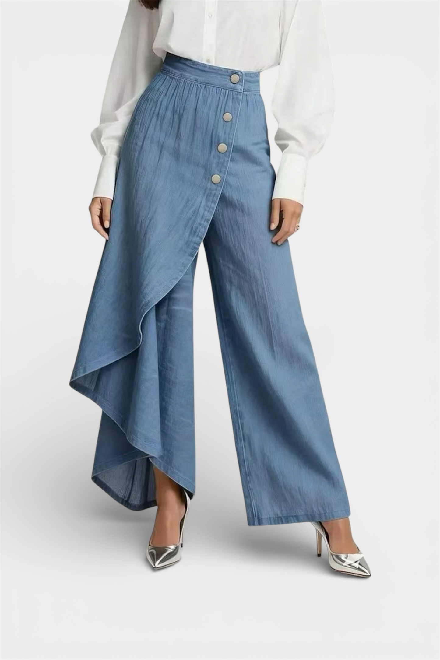 MEIKE | JEANS MIT HOHER TAILLE