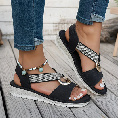 Zéphiriane | Sandalias elegantes con tiras