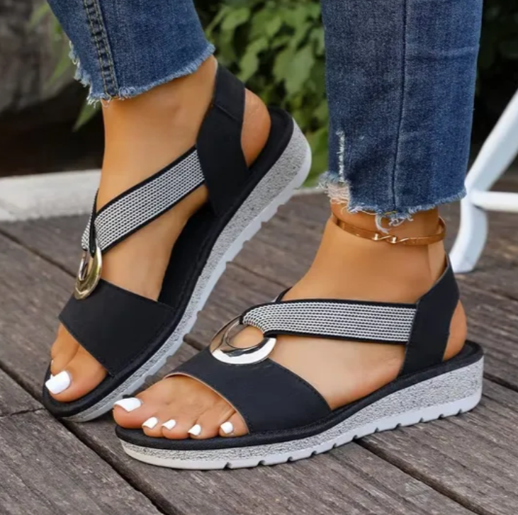Zéphiriane | Sandalias elegantes con tiras