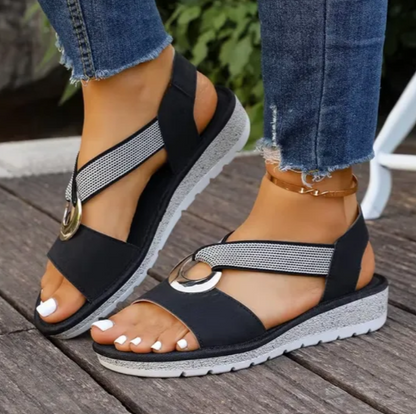 Zéphiriane | Sandalias elegantes con tiras