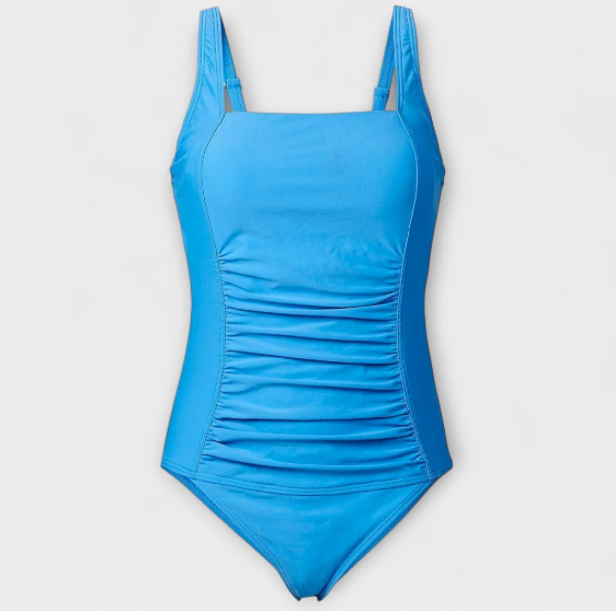 Traje de baño retro acolchado