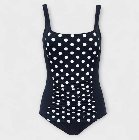 Traje de baño retro acolchado