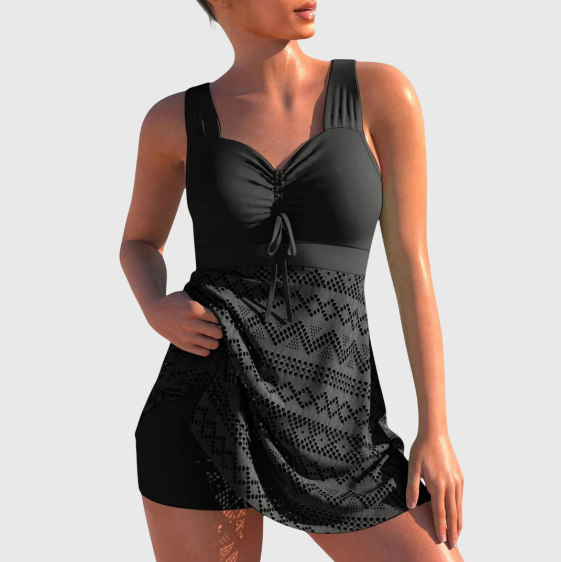 Isabella - Traje de baño de dos piezas con falda