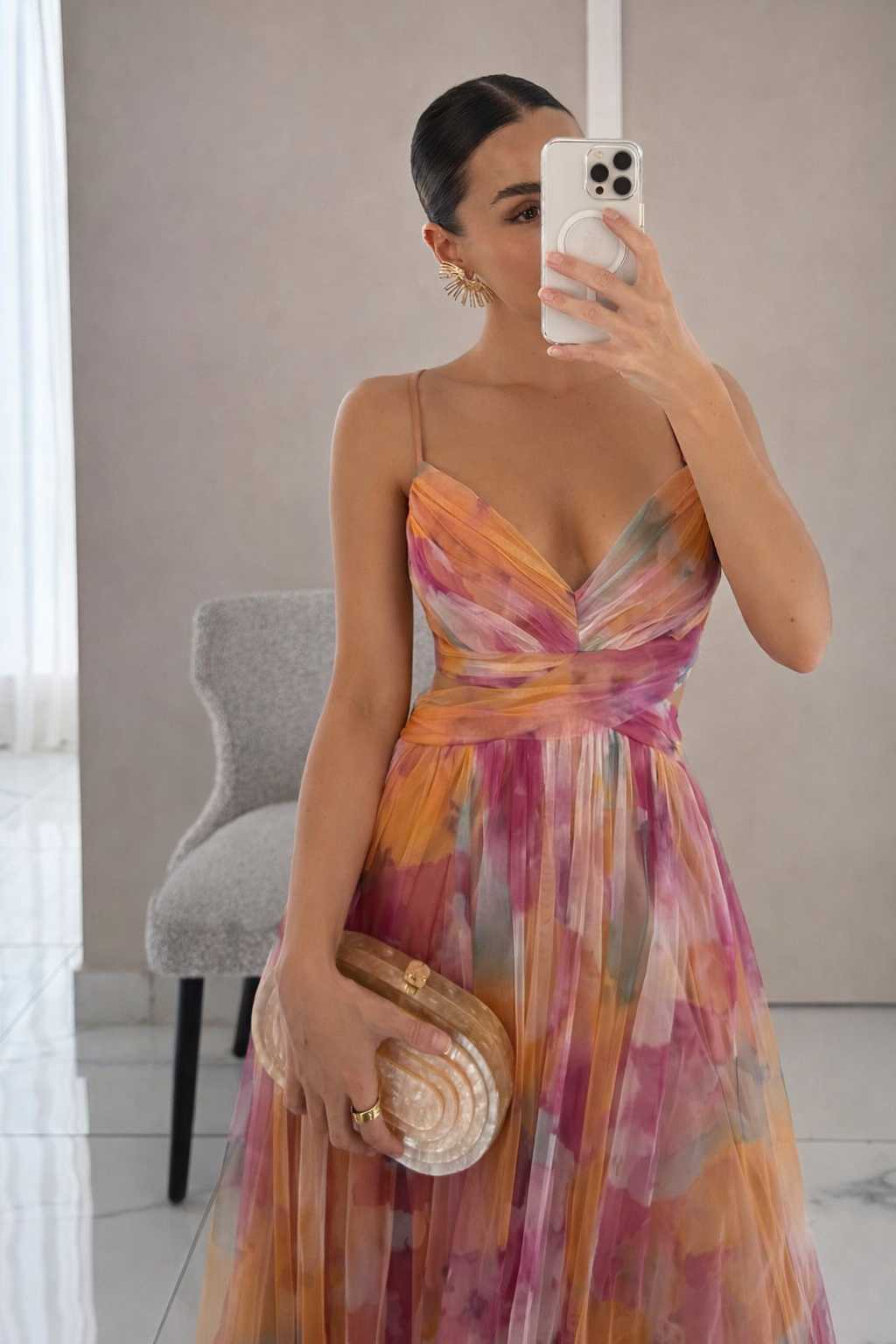 GISELLE™ |  Encantador vestido largo con estampado floral