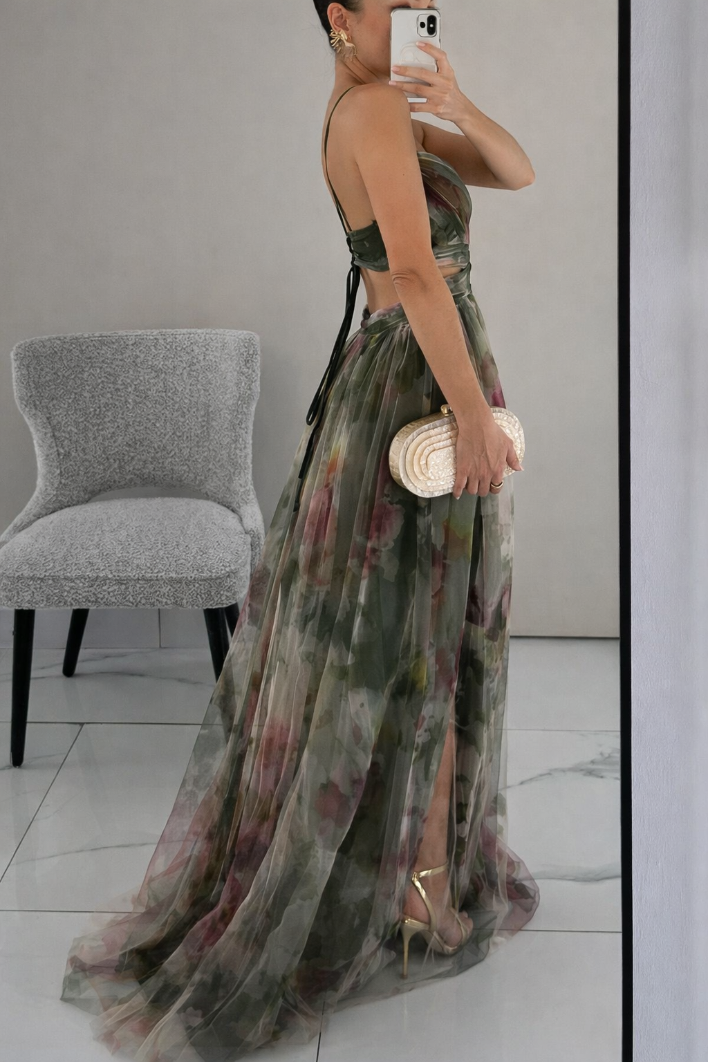 GISELLE™ |  Encantador vestido largo con estampado floral