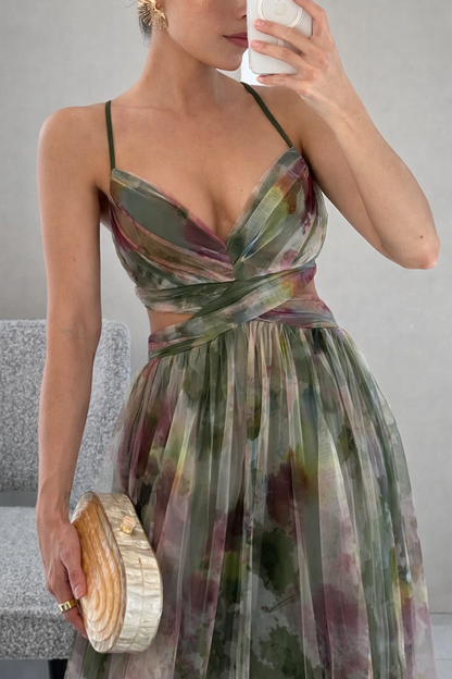 GISELLE™ |  Encantador vestido largo con estampado floral