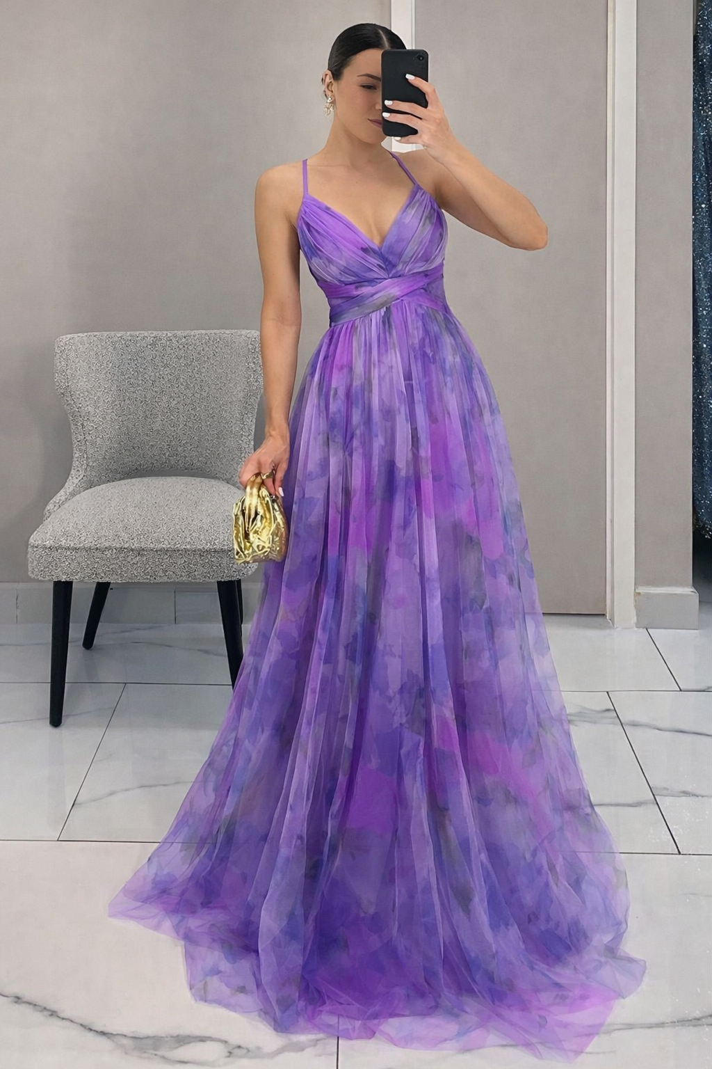 GISELLE™ |  Encantador vestido largo con estampado floral