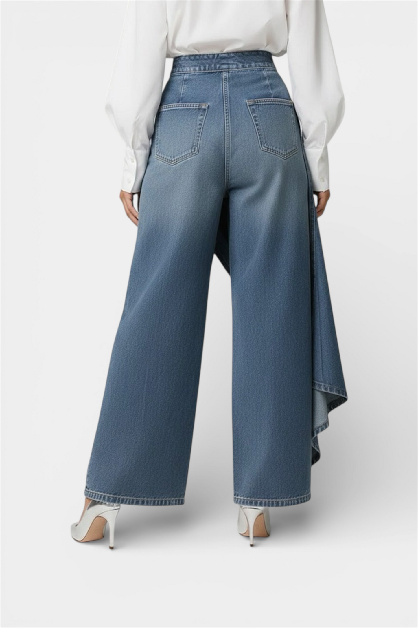 MEIKE | JEANS MIT HOHER TAILLE