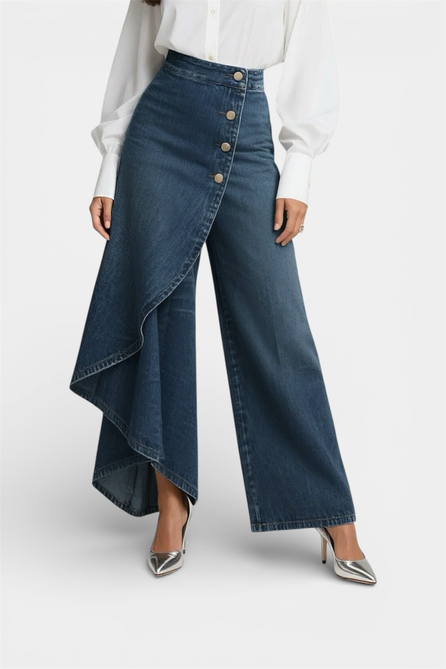 MEIKE | JEANS MIT HOHER TAILLE