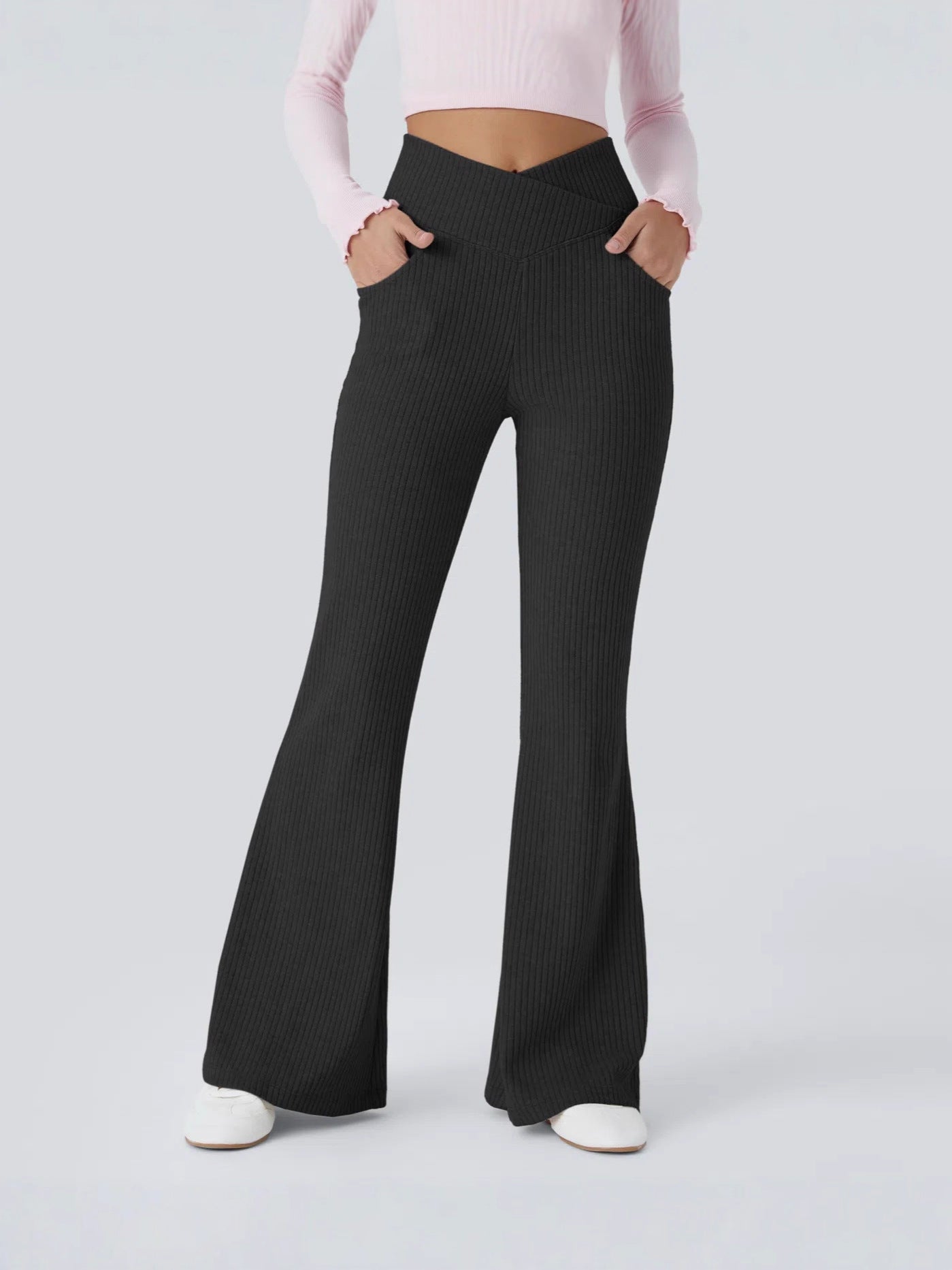 Schlaghose – Hochtaillierte Hose