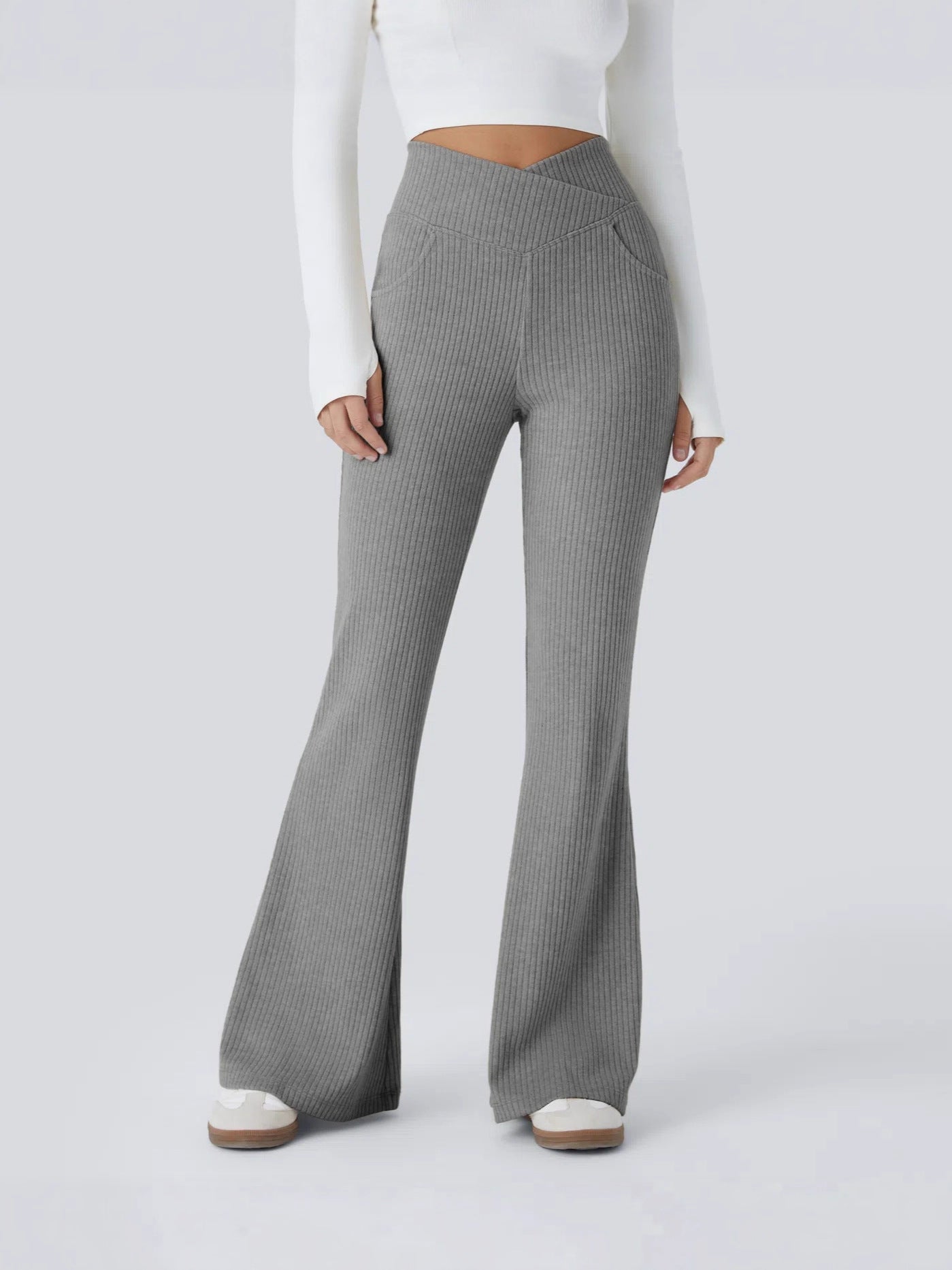 Schlaghose – Hochtaillierte Hose