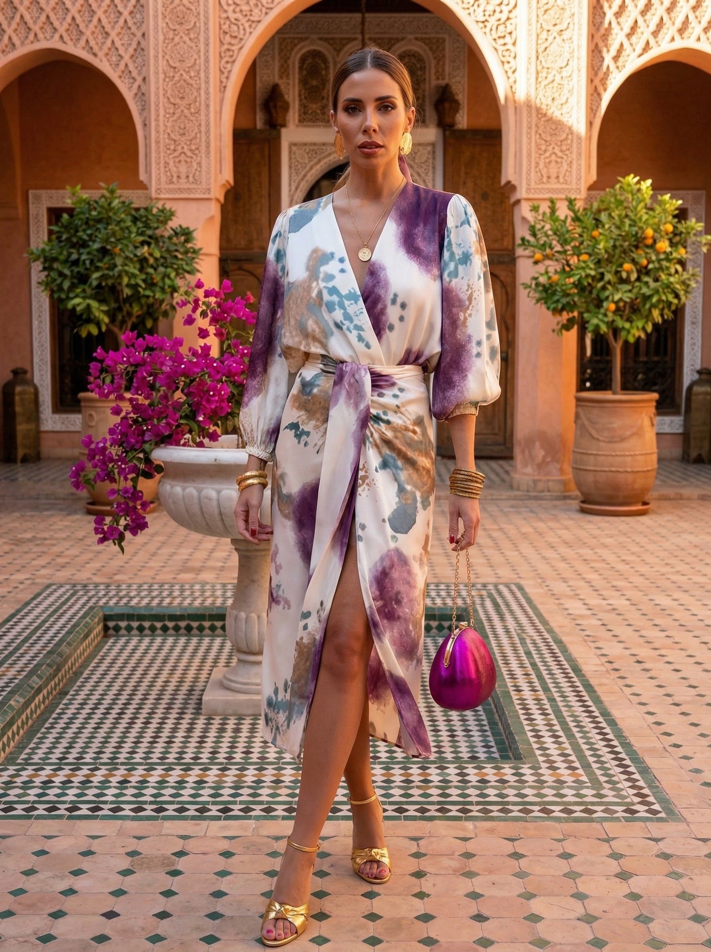 Sofía | Vestido de verano sofisticado Céline para mujer