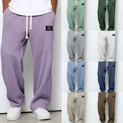 Pantalones de hombre de corte cómodo