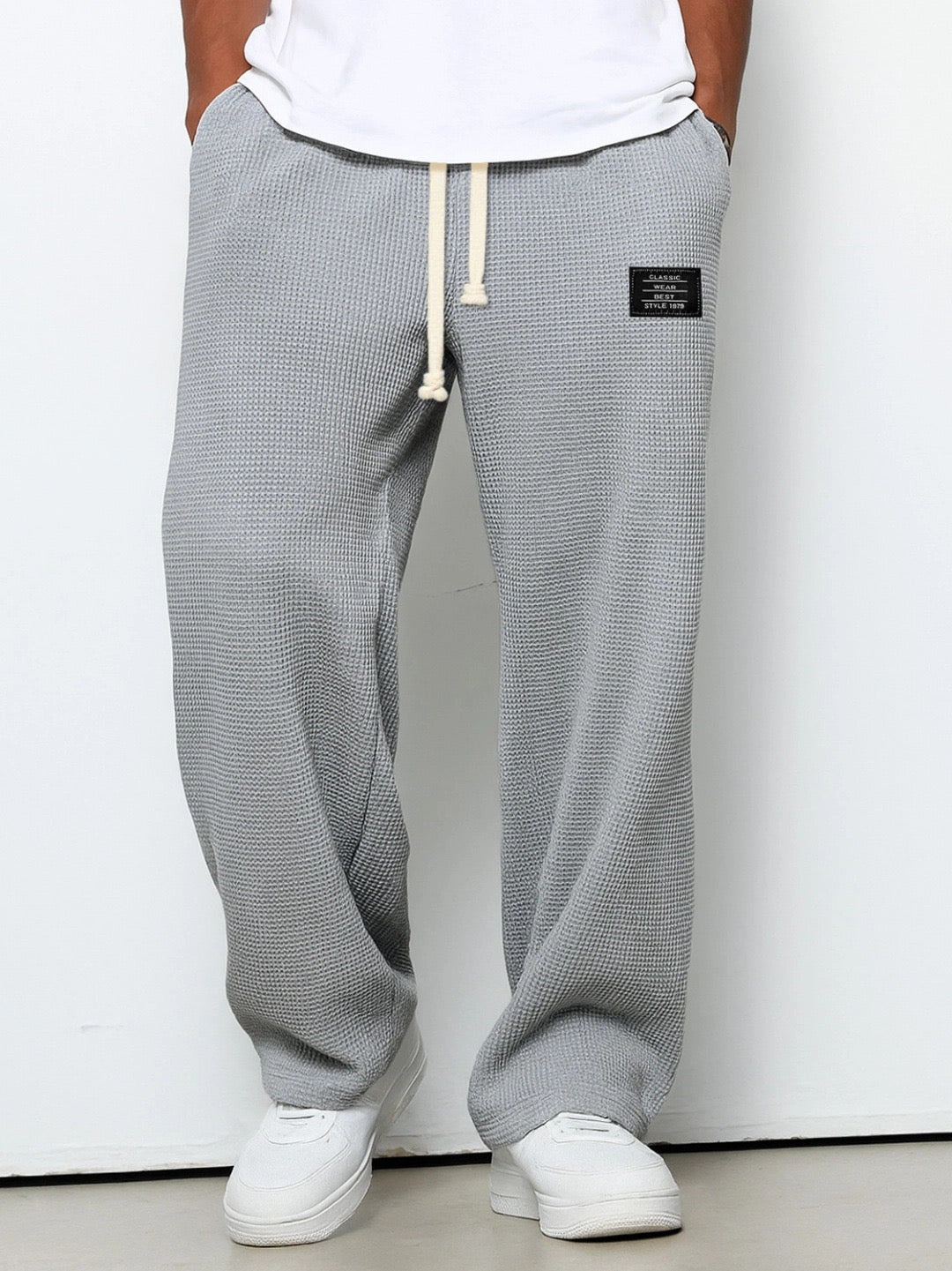 Gerald║Pantalones anchos con cintura ajustable
