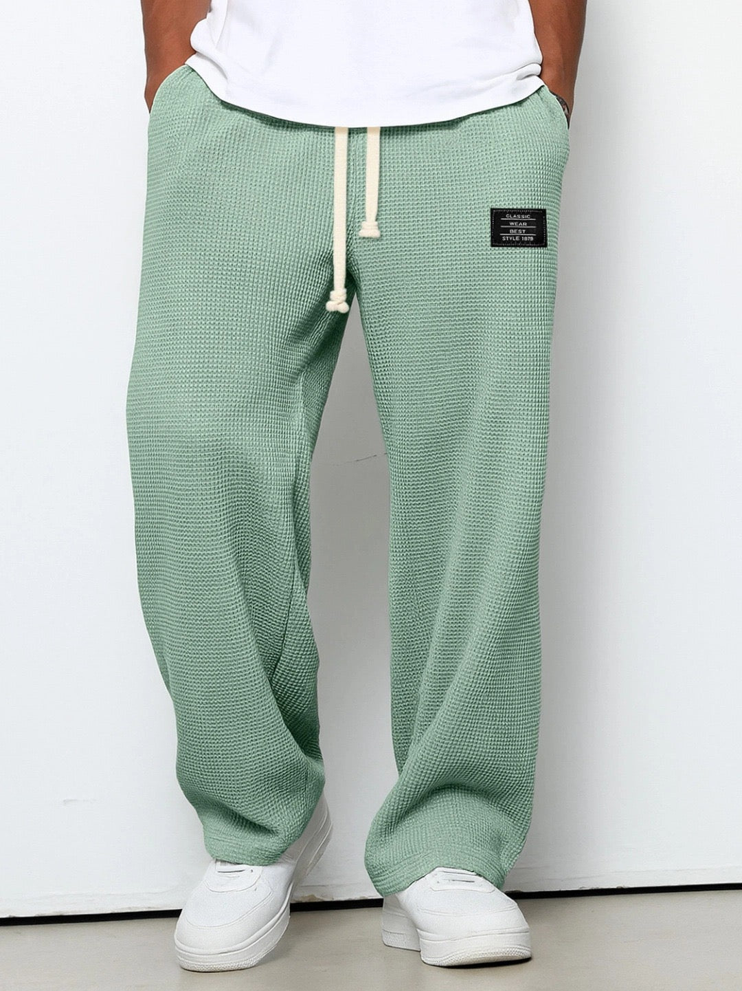 Gerald║Pantalones anchos con cintura ajustable