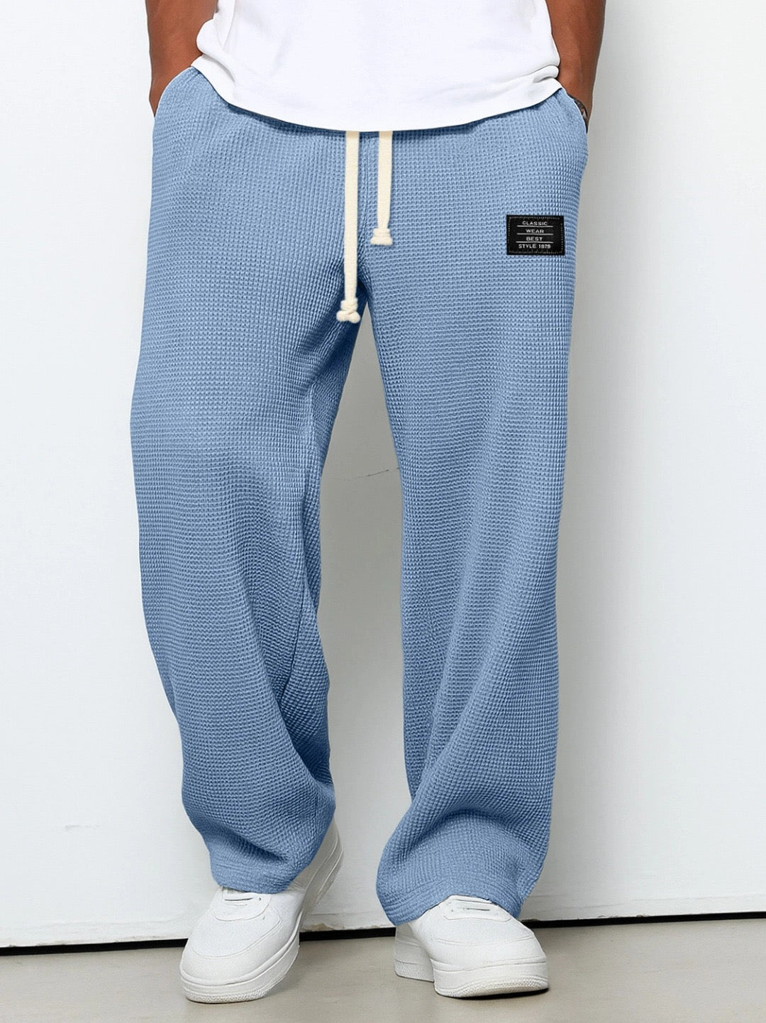Gerald║Pantalones anchos con cintura ajustable