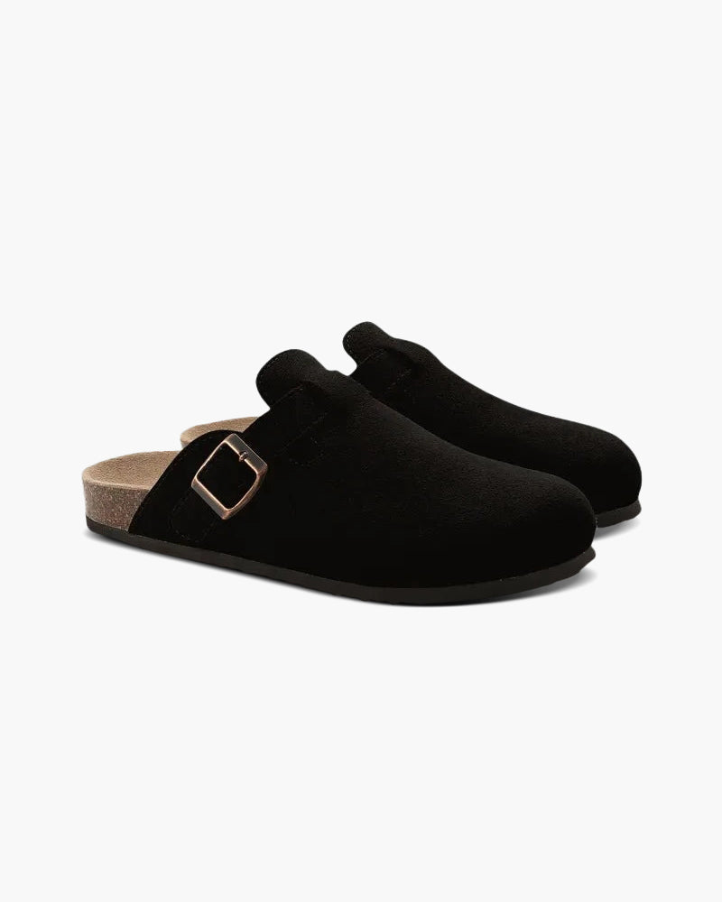 Luke™ | Herren Wildleder Clog – Bequeme Pantolette mit ergonomischem Fußbett