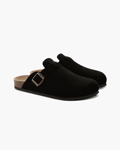 Luke™ | Herren Wildleder Clog – Bequeme Pantolette mit ergonomischem Fußbett