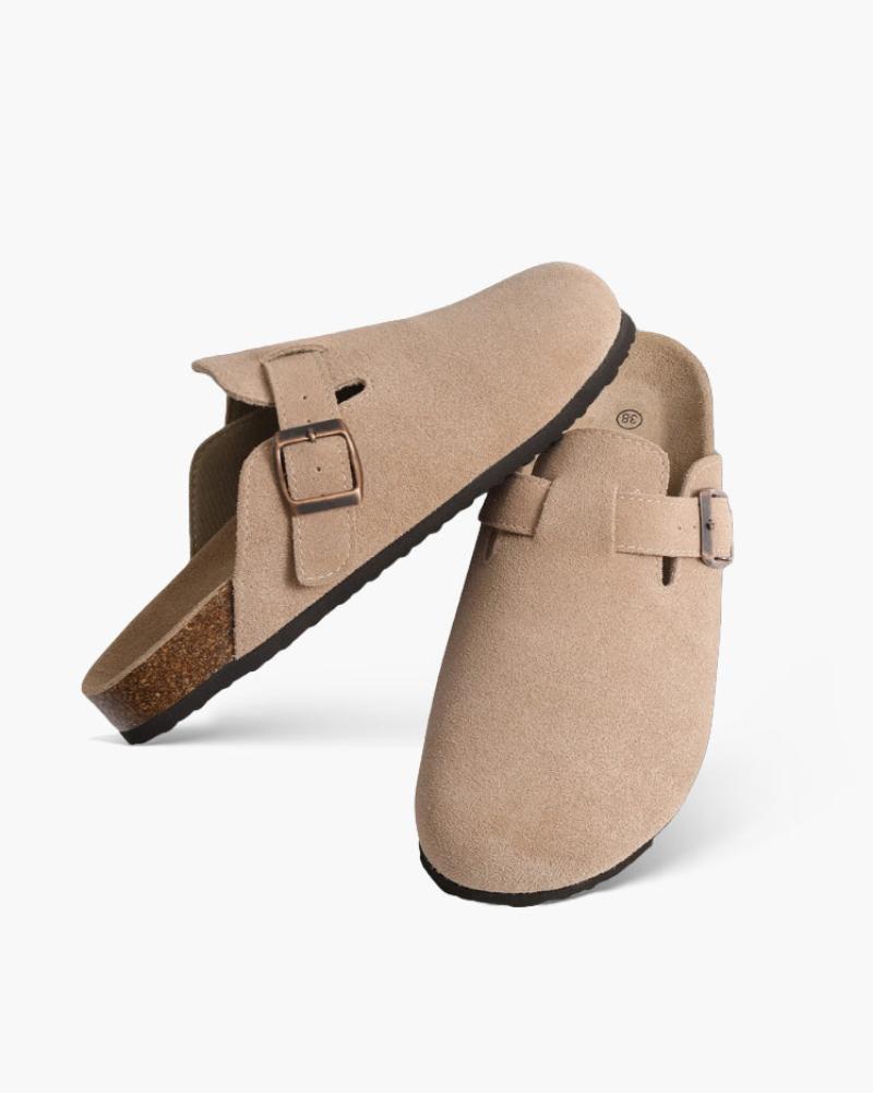 Luke™ | Herren Wildleder Clog – Bequeme Pantolette mit ergonomischem Fußbett