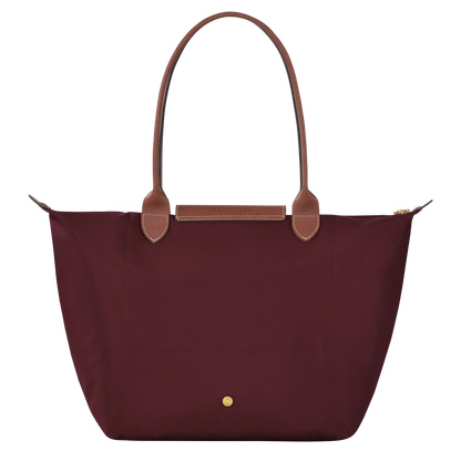 Bolso Grande Nylon Plegable, Burdeos