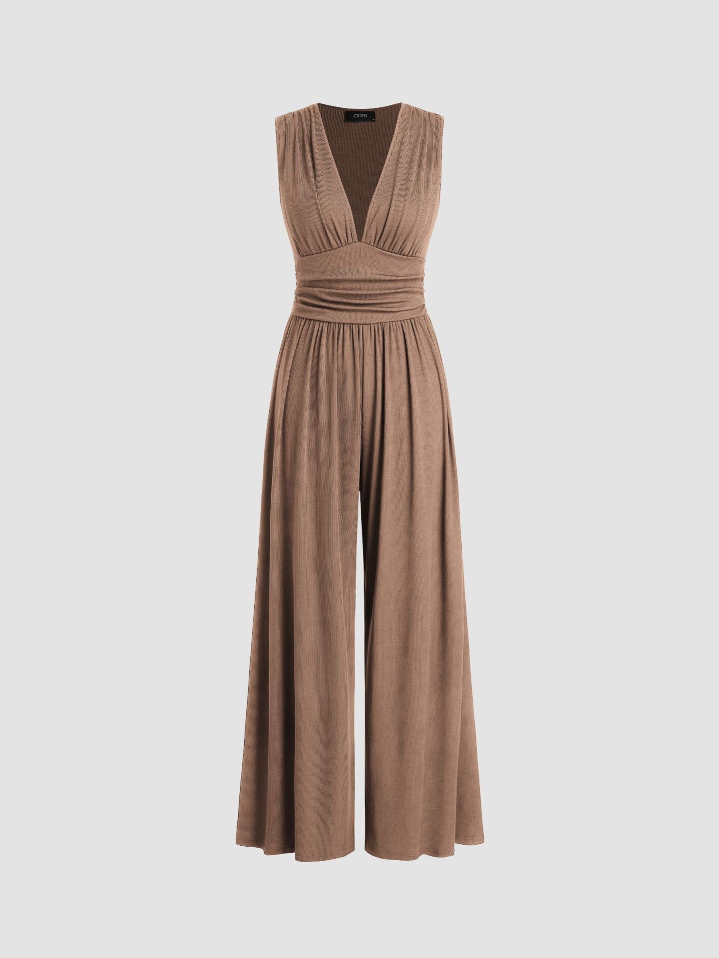 CHARITY – Mono elegante sin mangas y de pierna ancha