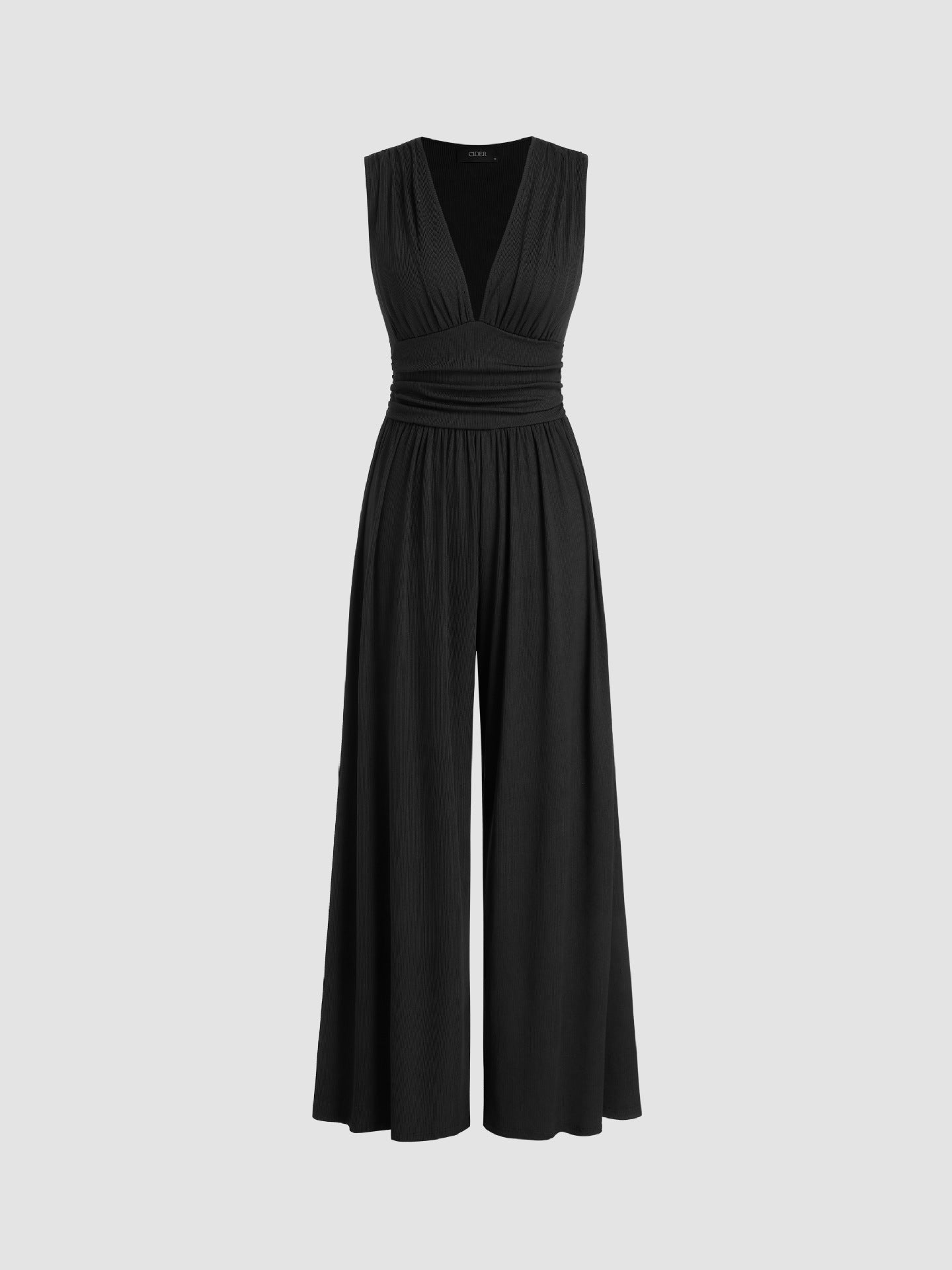 CHARITY – Mono elegante sin mangas y de pierna ancha