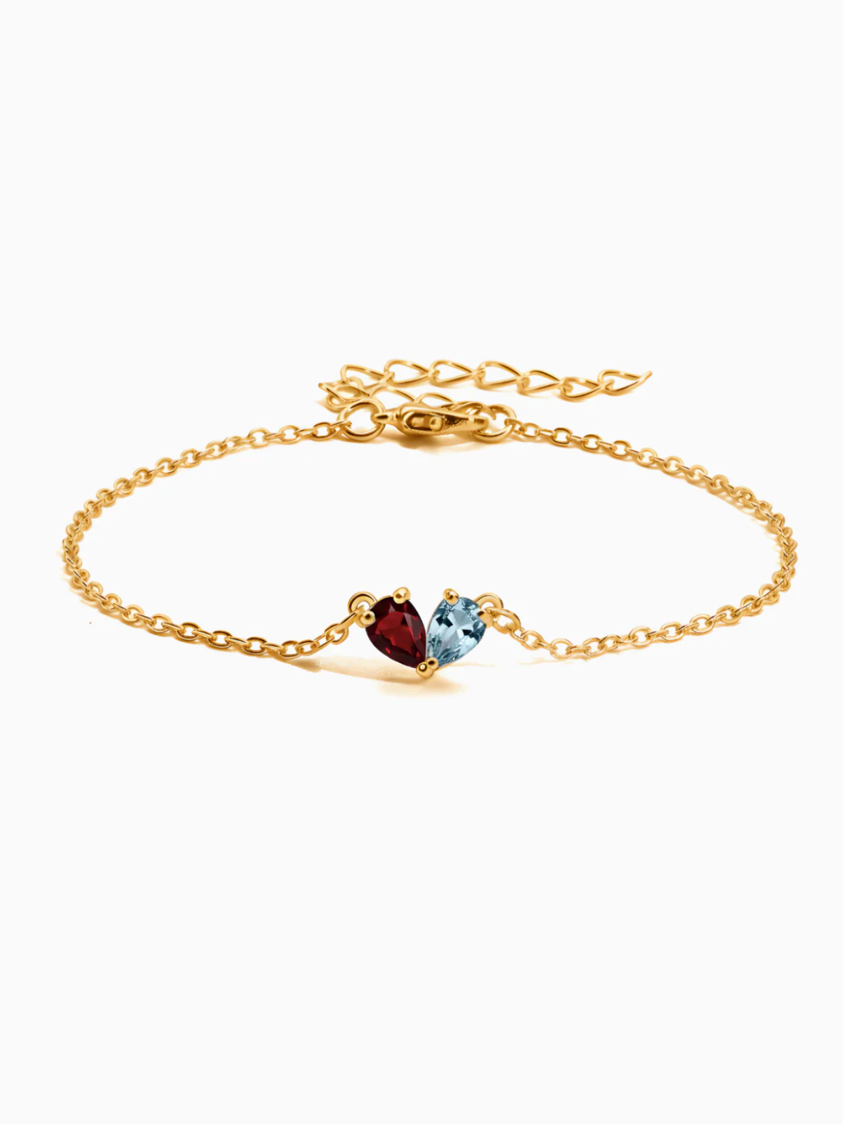 BRACELET DEUX CŒURS  – NOTRE LIEN