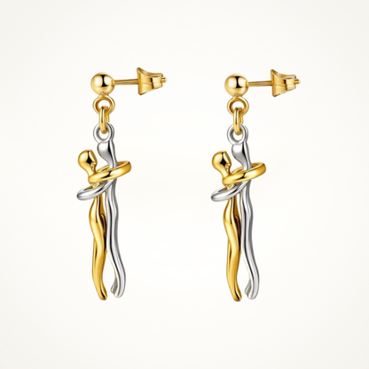 PENDIENTES «EL ABRAZO DEL AMOR»