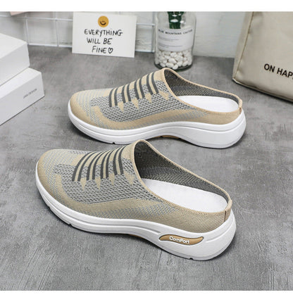 Zapatillas de malla sin cordones: comodidad y ligereza