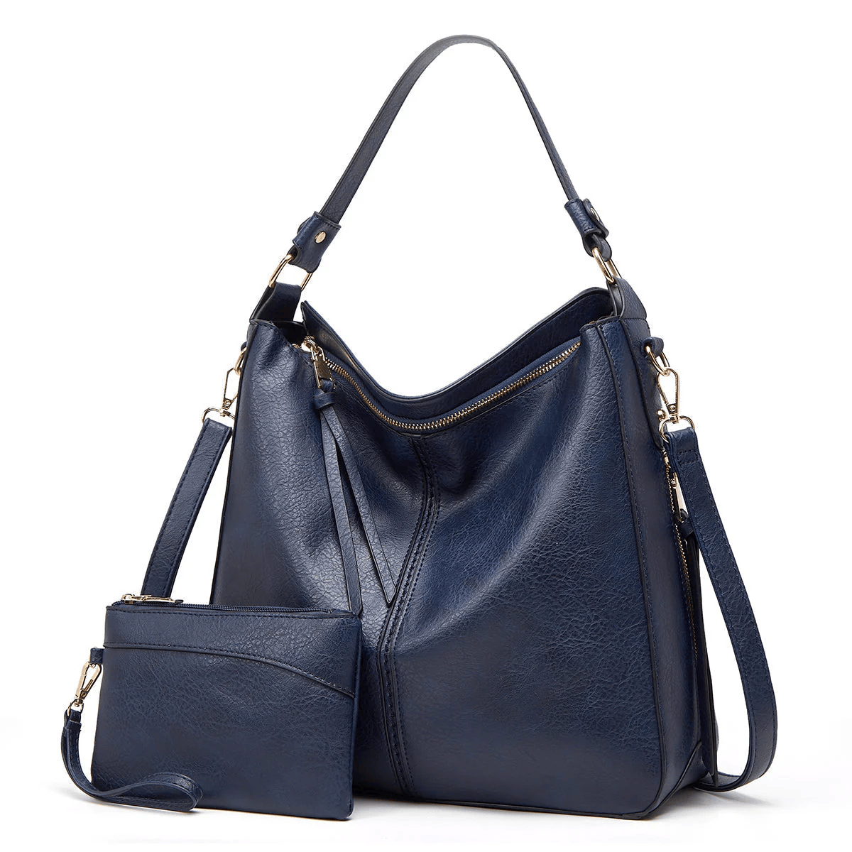HOBO TULSSE – Bolso de cuero vintage + Monedero de Regalo